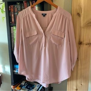 Torrid Pink Blouse
